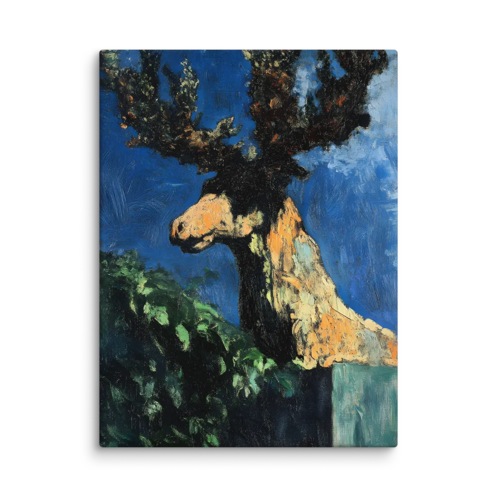 The Majestic Deer in Nature | Canvas | 18″×24″