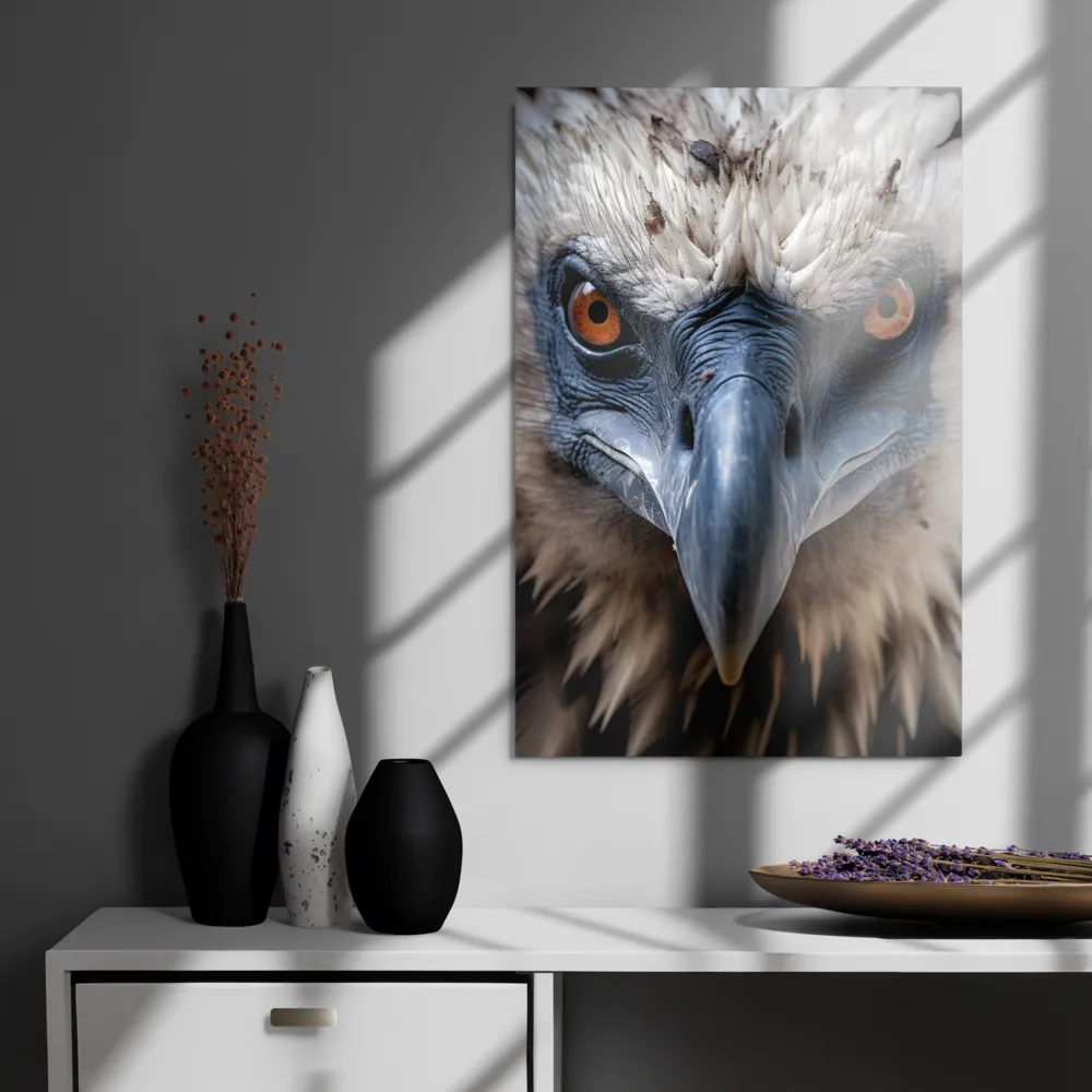 The Gaze of Strength | Metal Print | 20″×30″