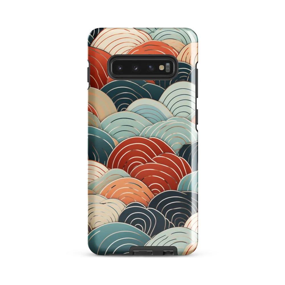 Rhythms of Waves | Phone Case |  S10 Plus | Tough Case | Glossy