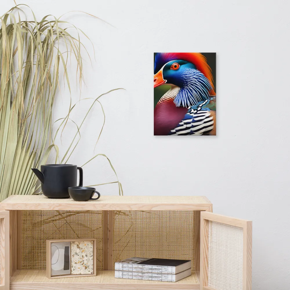 The Majestic Mandarin | Canvas | 12″×16″