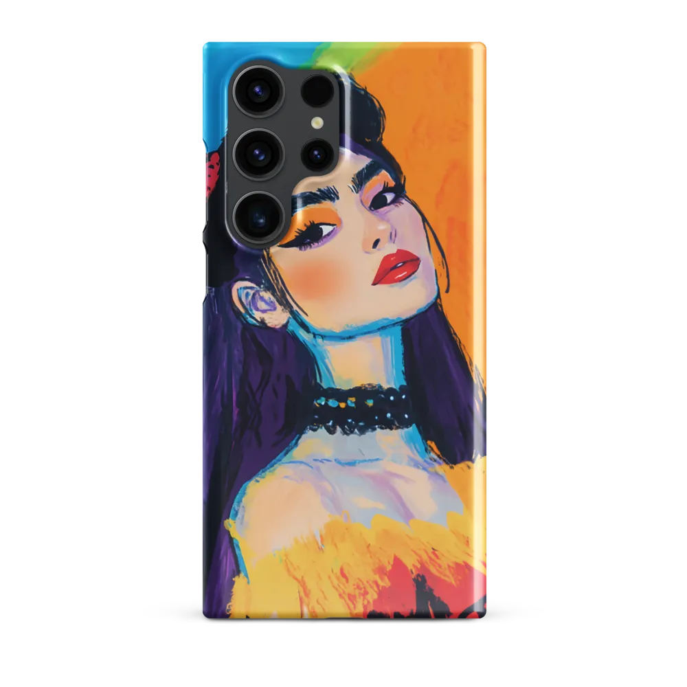 Vibrant Confidence | Phone Case |  S23 Ultra | Snap Case | Glossy
