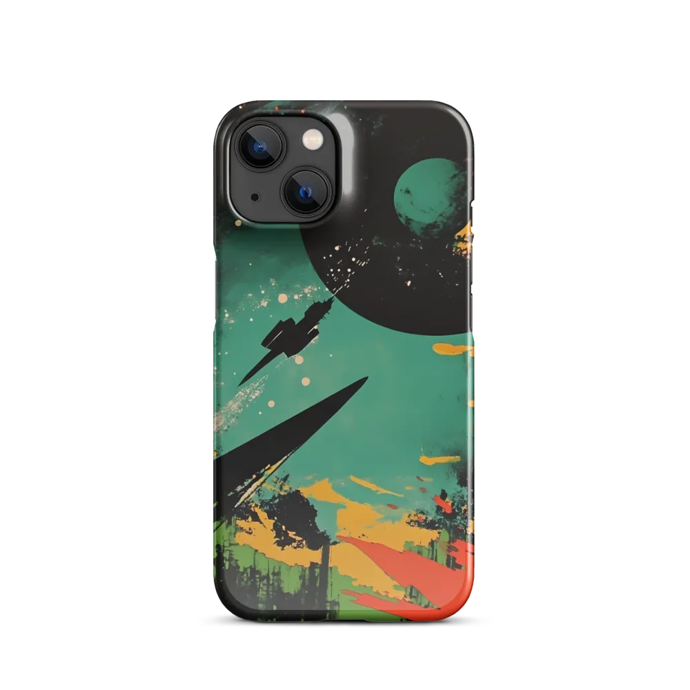 Journey Through the Cosmic Canvas | Phone Case |  14 | Snap Case | Glossy