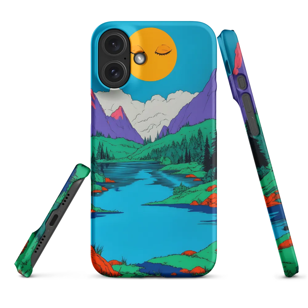 Whimsical Serenity in Vibrant Colors