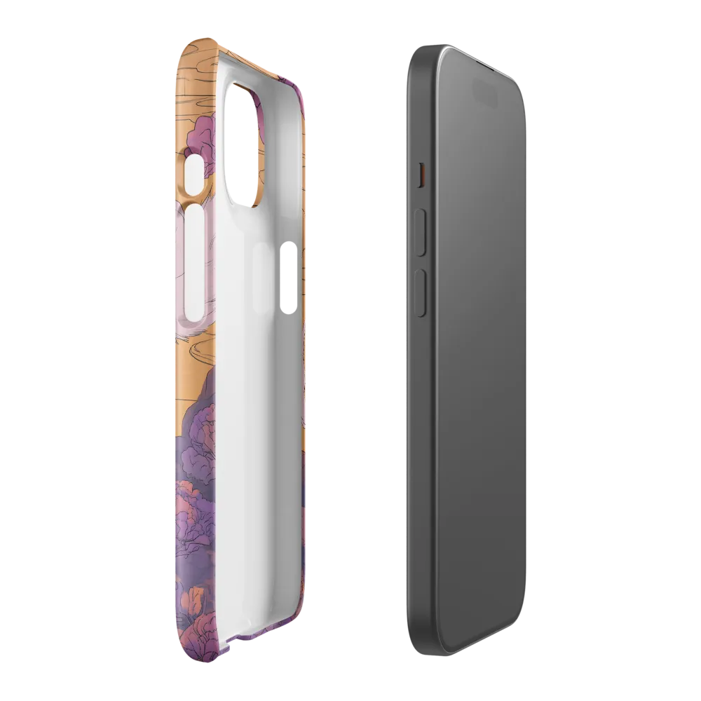 Whispers of the Violet Dawn | Phone Case |  15 | Snap Case | Glossy