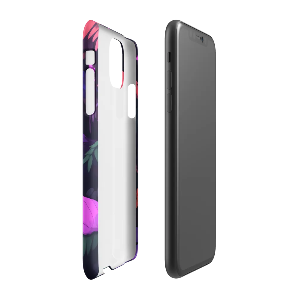 Tropical Parrot Playground | Phone Case |  11 | Snap Case | Matte