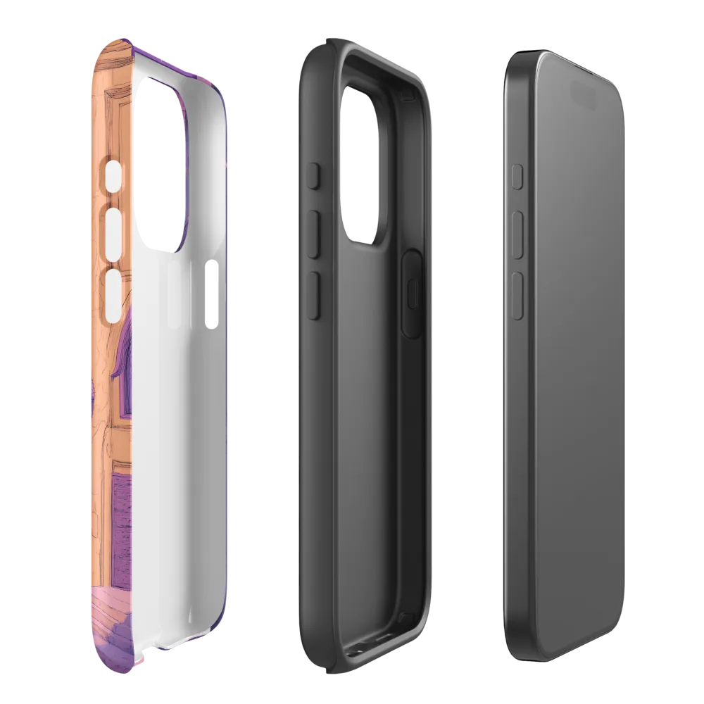 Moonlit Fantasy City | Phone Case |  15 Pro | Tough Case | Matte