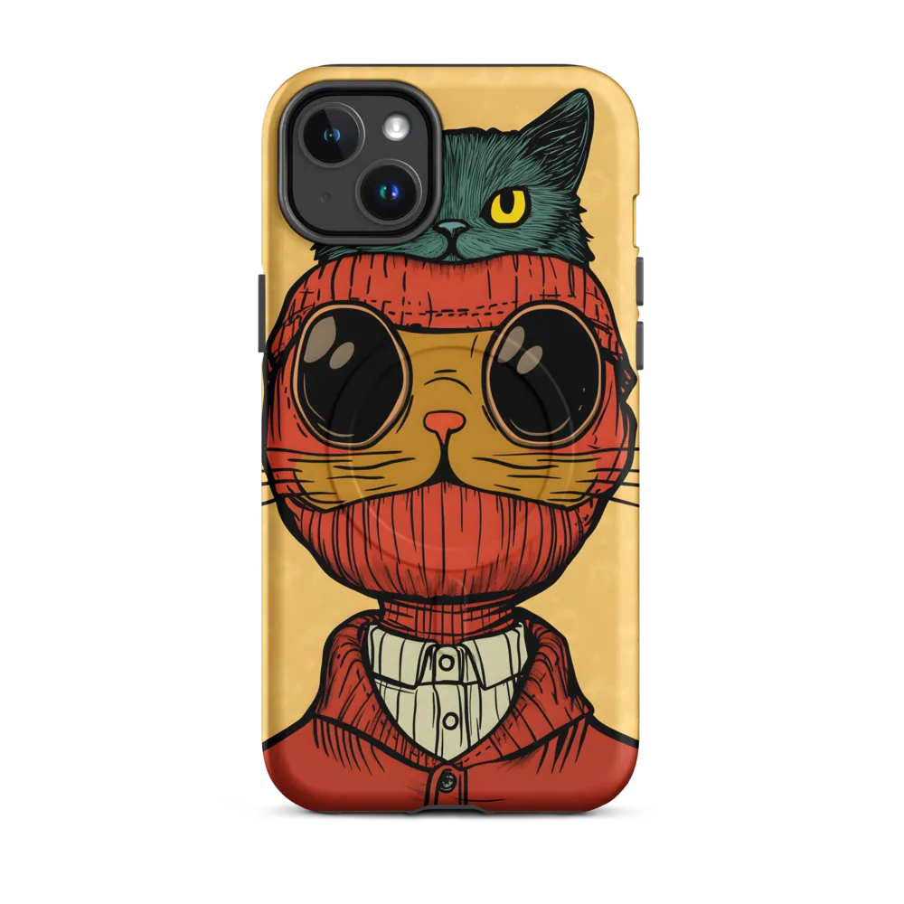 Whimsical Fusion: Cat and Human