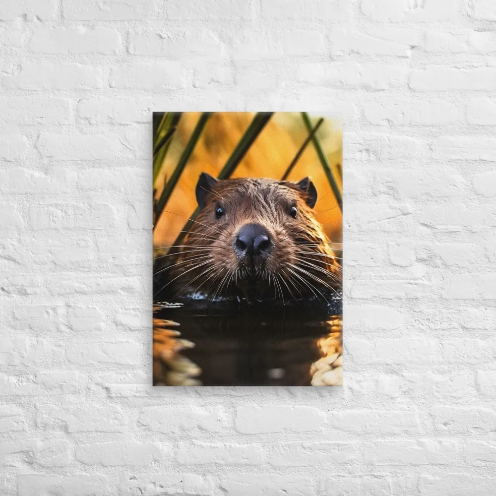 Beaver Serenity: A Natural Portrait