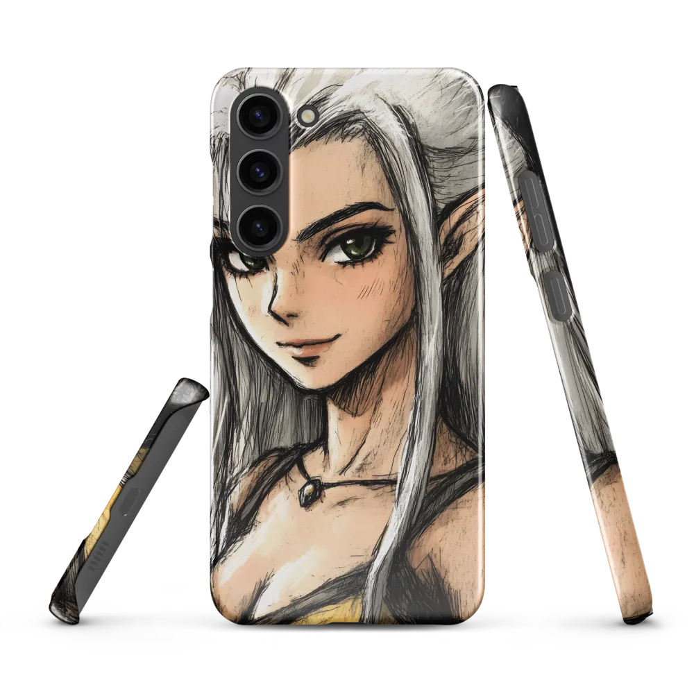 Ethereal Elegance: The Elf's Portrait