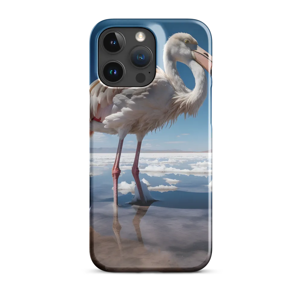 Graceful Solitude of a Flamingo