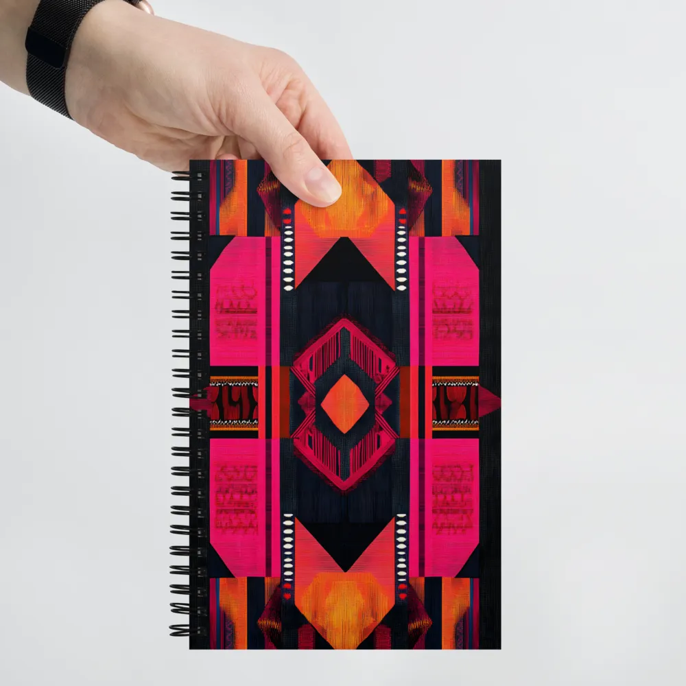 Symphony of Geometry | Spiral Notebook