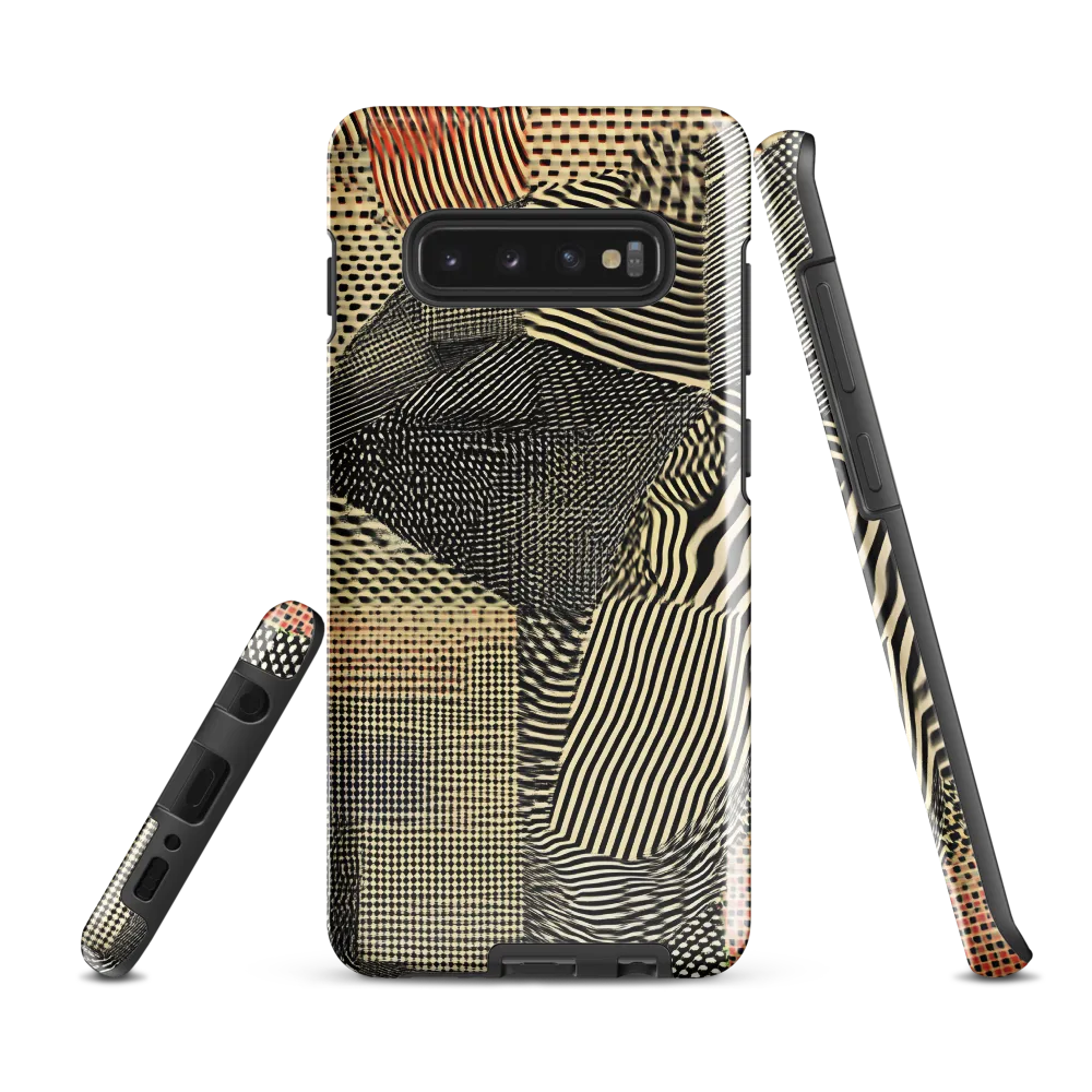 Interwoven Patterns of Perception | Phone Case |  S10 Plus | Tough Case | Glossy