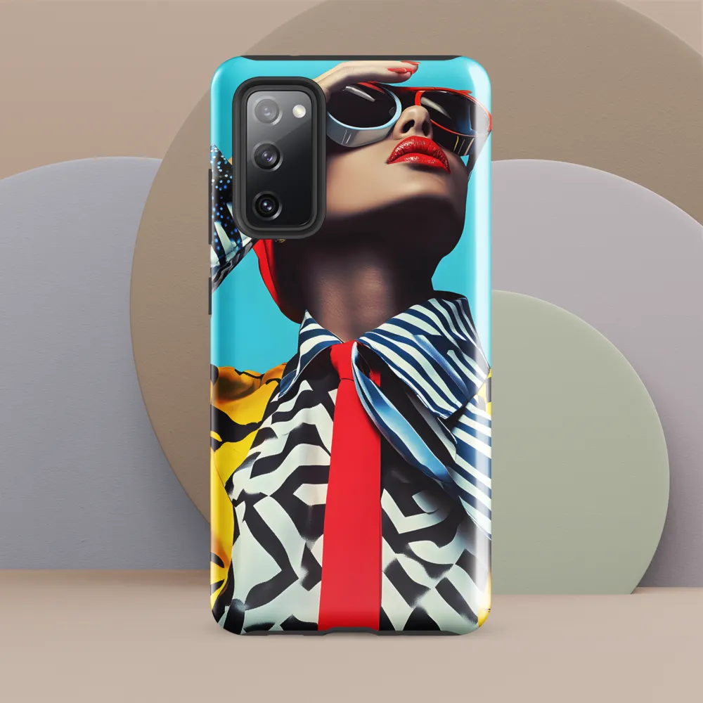 Chic Confidence in Bold Patterns