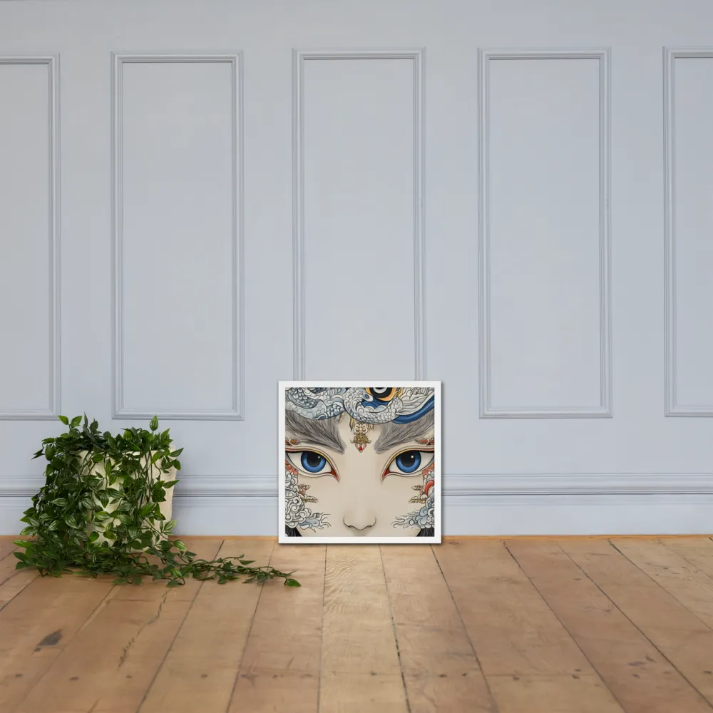 Guardian of Dreams | Poster with White Frame | 18″×18″