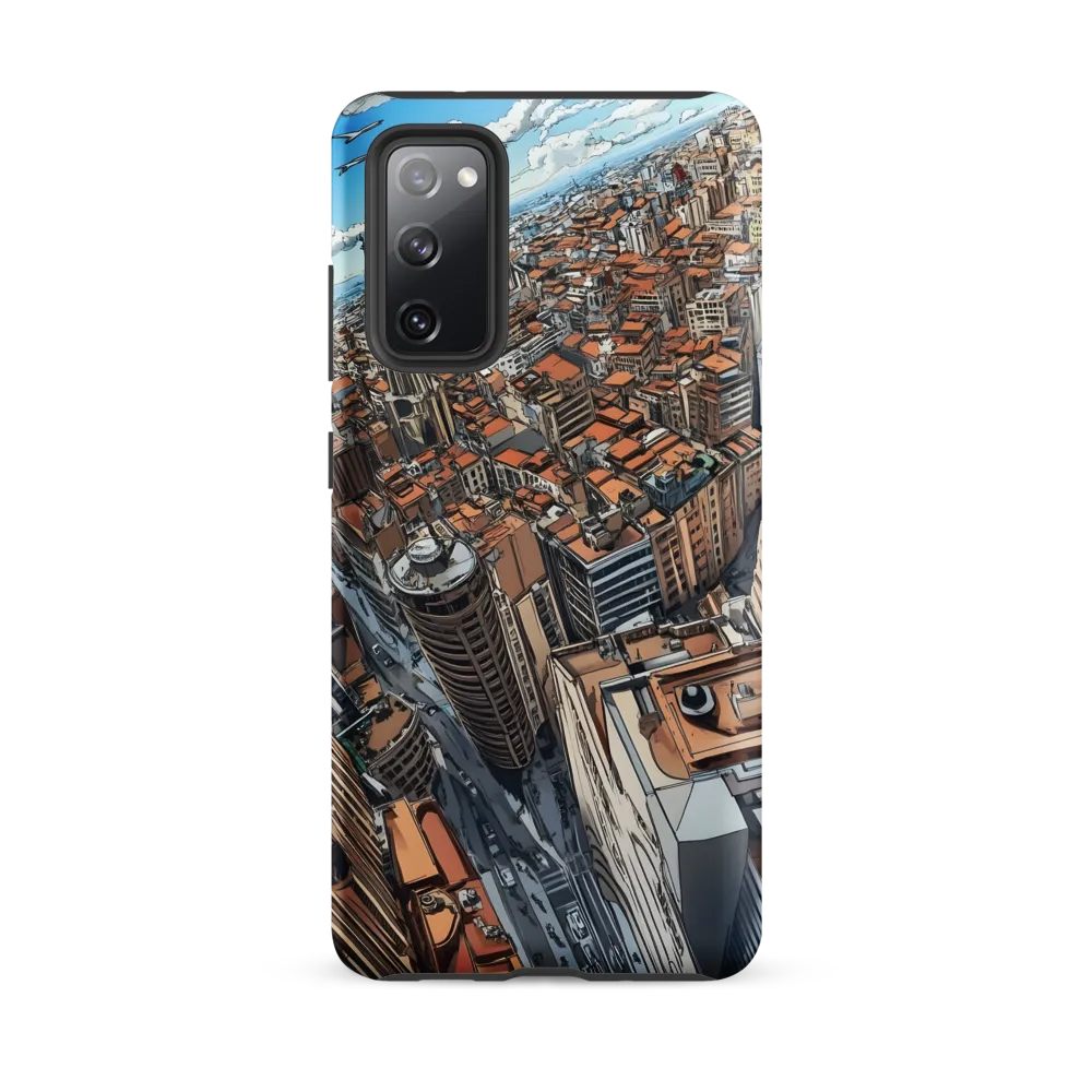 Aerial Symphony of Urban Life