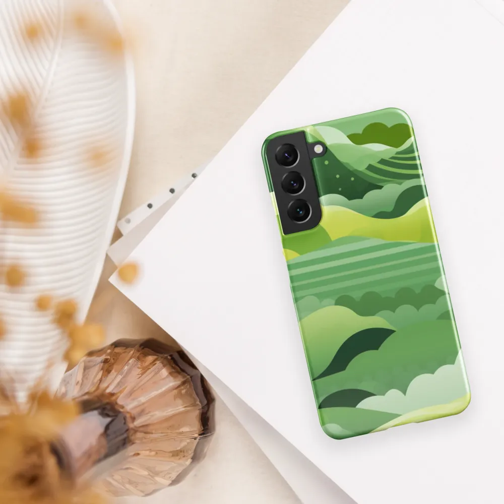 Tranquility in Green Waves