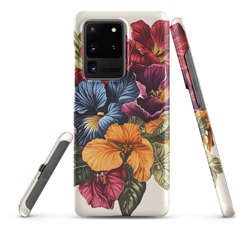 Floral Symphony in Color | Phone Case |  S20 Ultra | Snap Case | Matte
