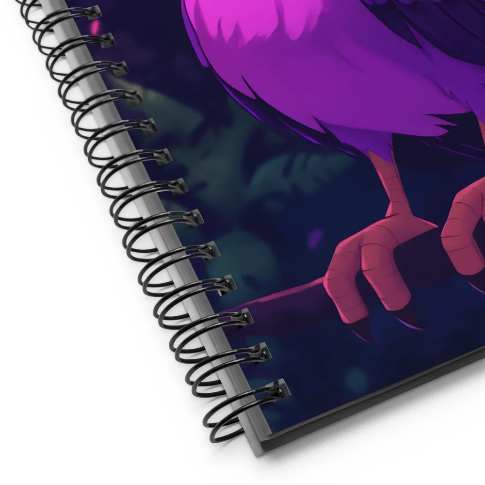 Whimsical Perch | Spiral Notebook