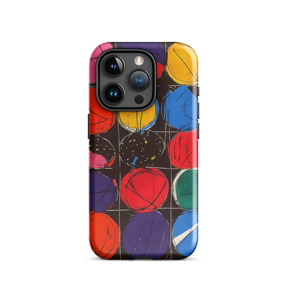 Colorful Circles in Abstract Harmony