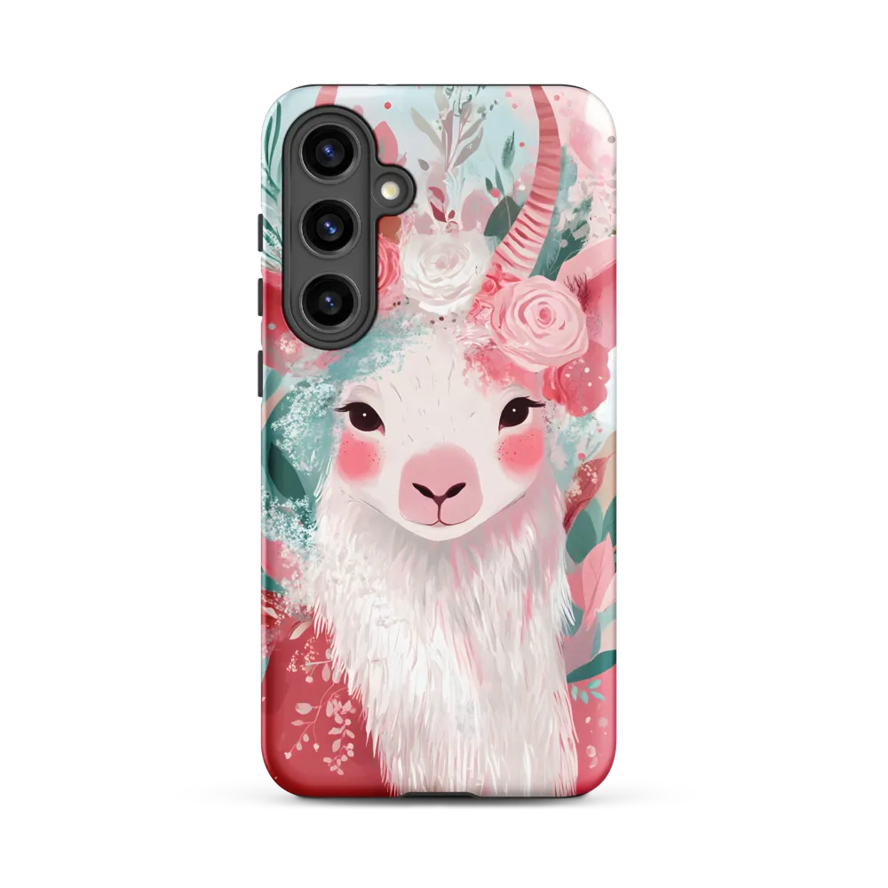 Spring Whimsy: The Floral Goat