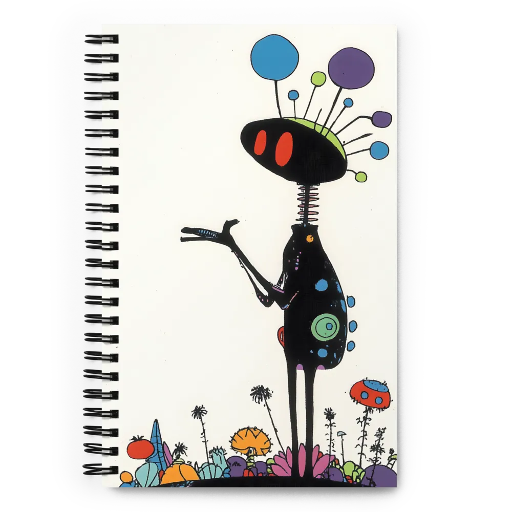 Whimsical Encounter | Spiral Notebook