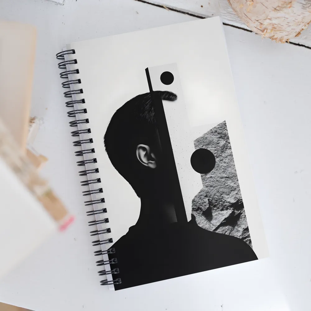 Fragmented Identity | Spiral Notebook