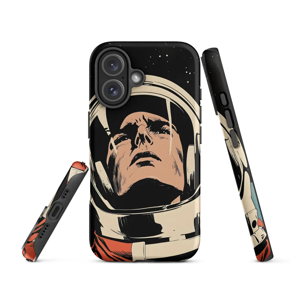 Gaze of the Astronaut | Phone Case