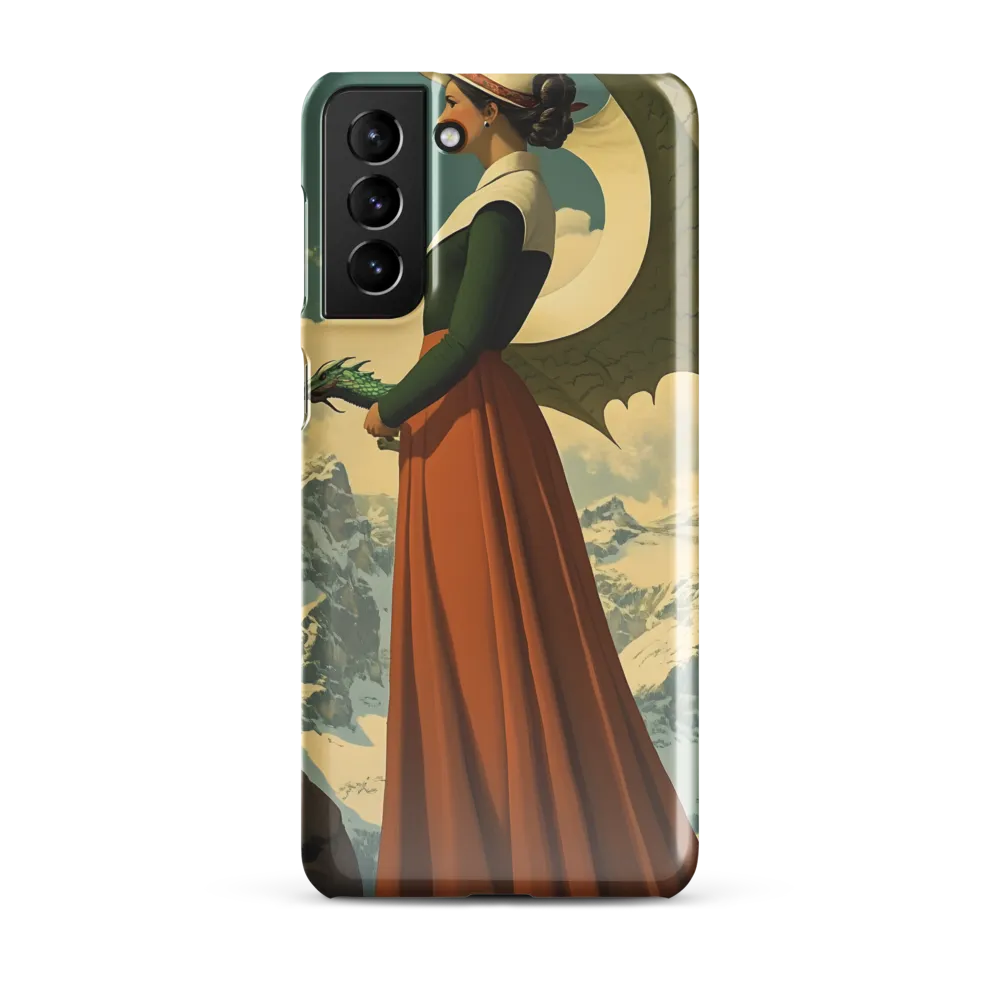 Mystic Harmony: The Dragon Keeper | Phone Case |  S21 Plus | Snap Case | Glossy