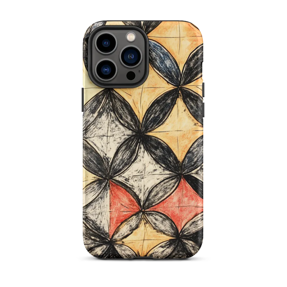 Geometric Harmony | Phone Case |  13 Pro Max | Tough Case | Matte