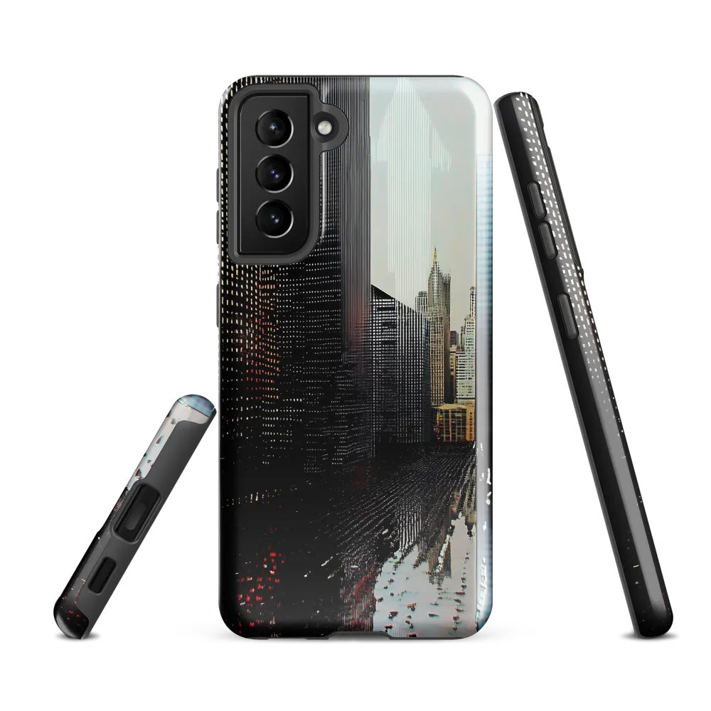 Reflections of Urban Abstraction | Phone Case |  S21 FE | Tough Case | Glossy