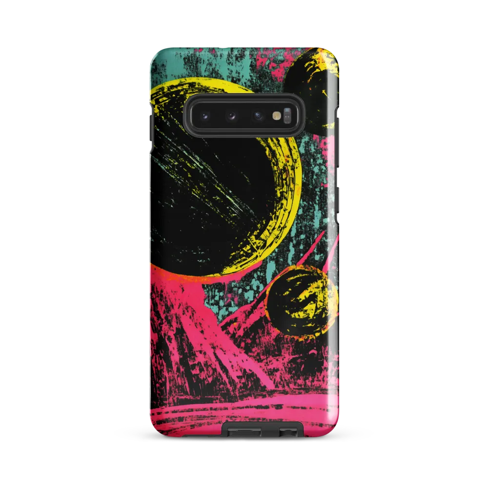 Cosmic Dance: An Abstract Exploration | Phone Case |  S10 Plus | Tough Case | Glossy