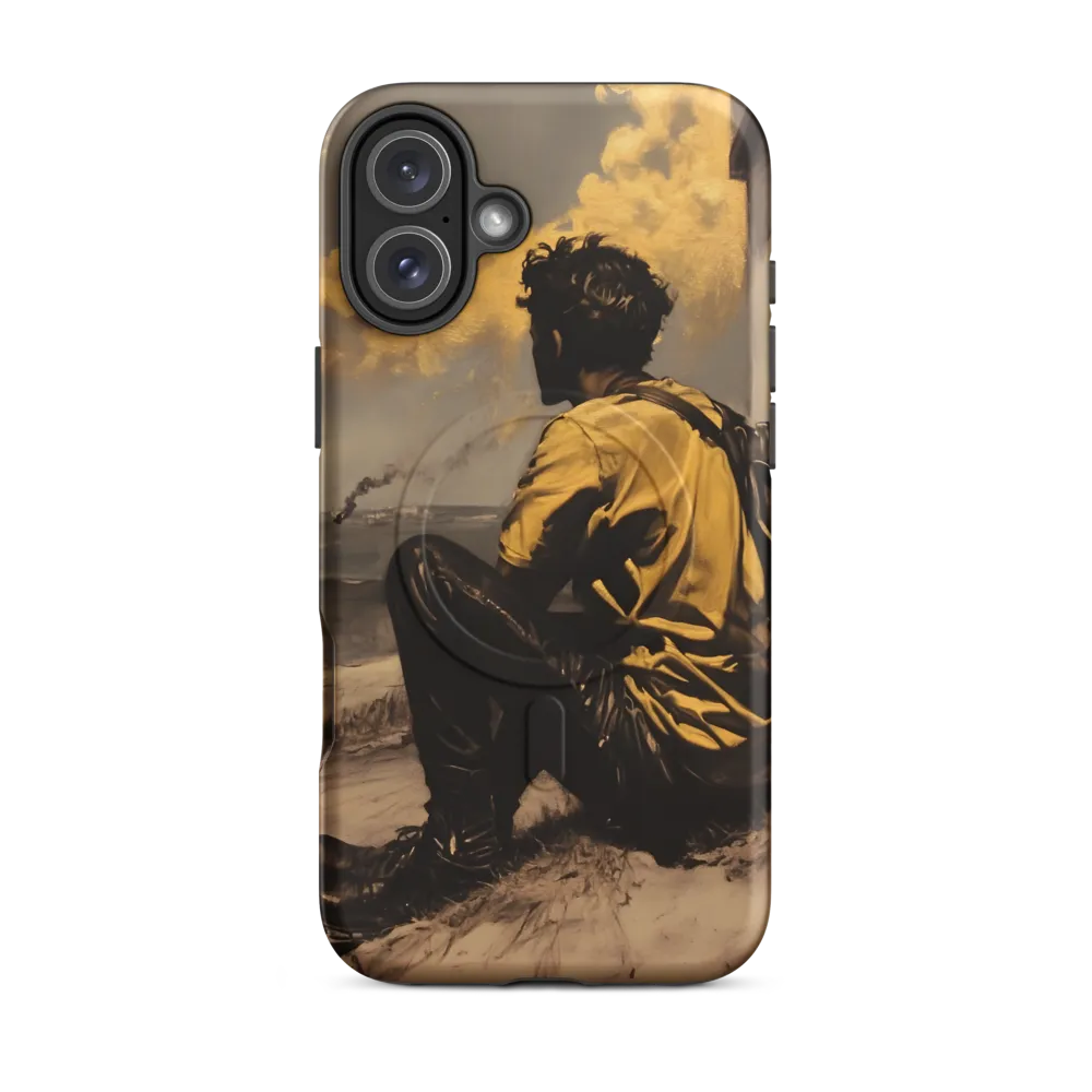 Reflections by the Shore | Phone Case |  16 Plus | MagSafe® Tough Case | Matte
