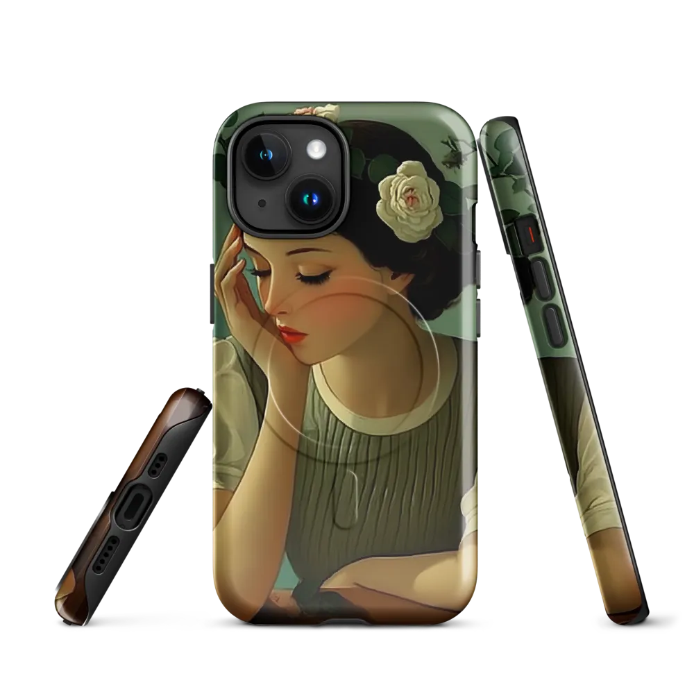 Whispers of Serenity | Phone Case |  15 | MagSafe® Tough Case | Glossy