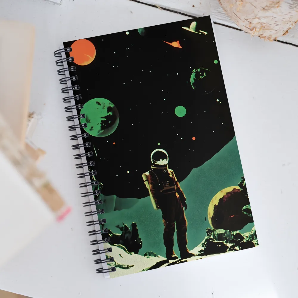 Cosmic Solitude | Spiral Notebook