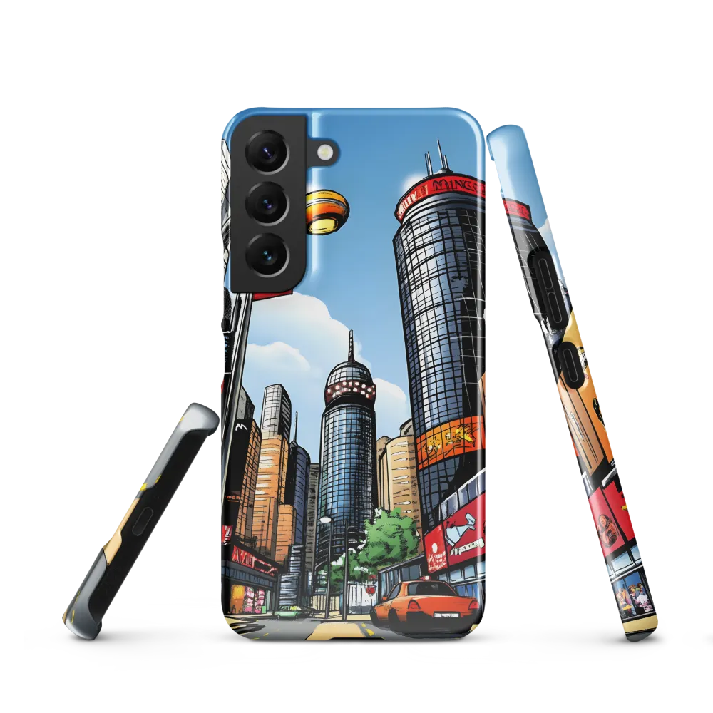 Urban Pulse: A Comic Cityscape