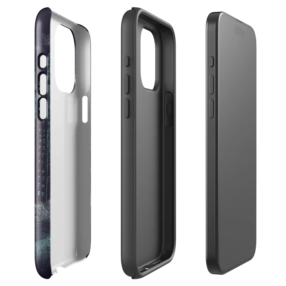 Lunar Solitude | Phone Case |  15 Pro Max | Tough Case | Glossy