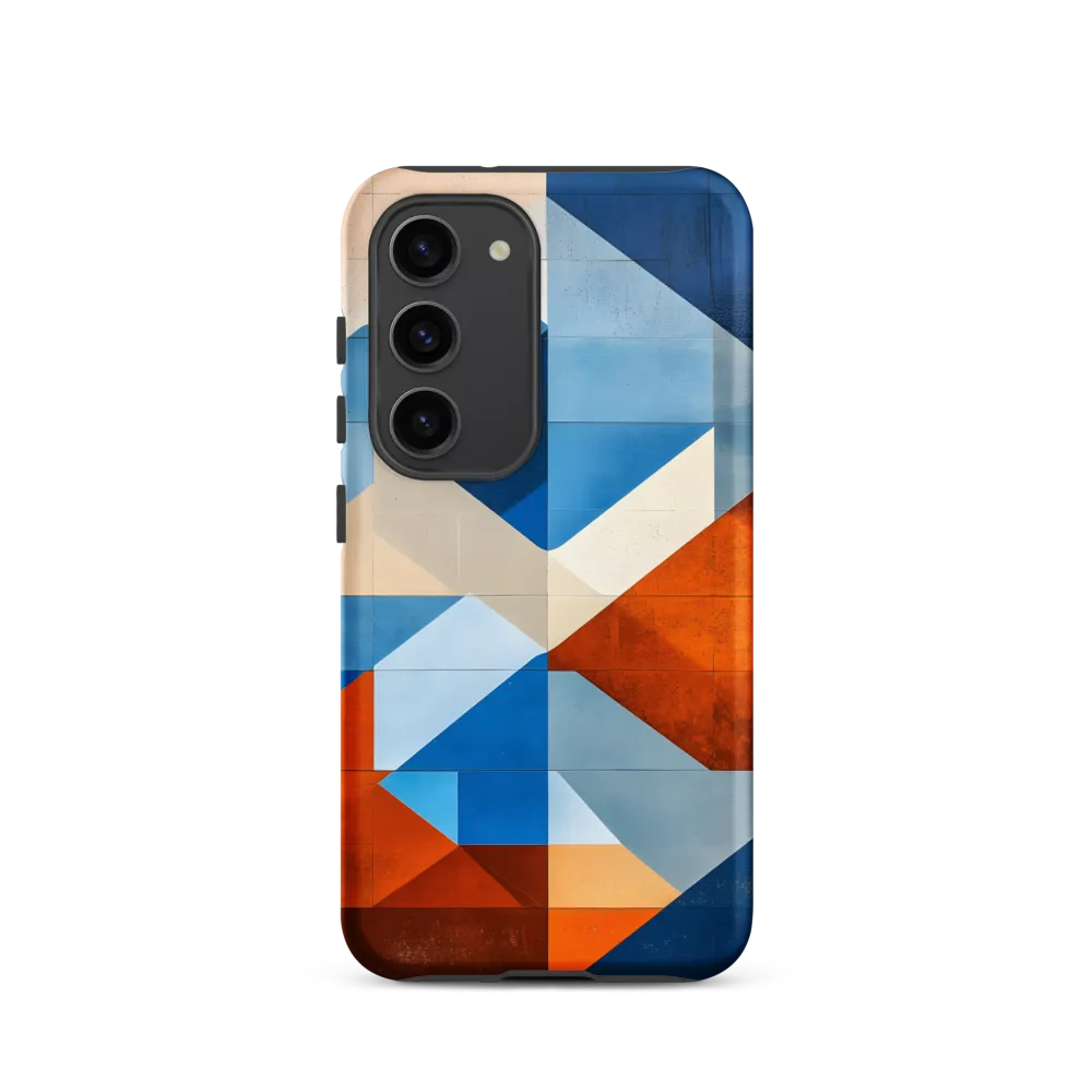 Geometric Harmony: A Vibrant Landscape
