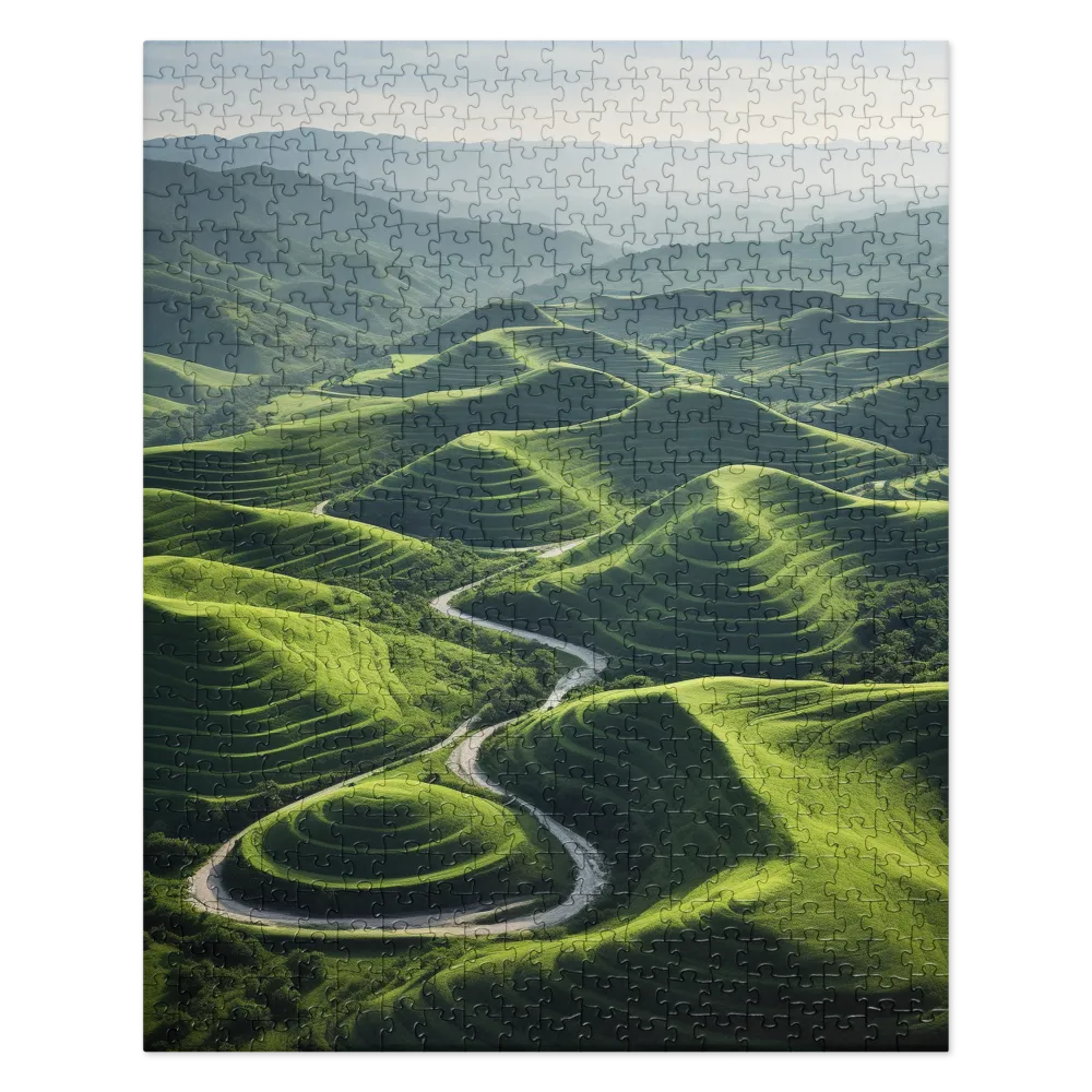 The Serene Undulations of Nature | Jigsaw Puzzle | 520 pieces