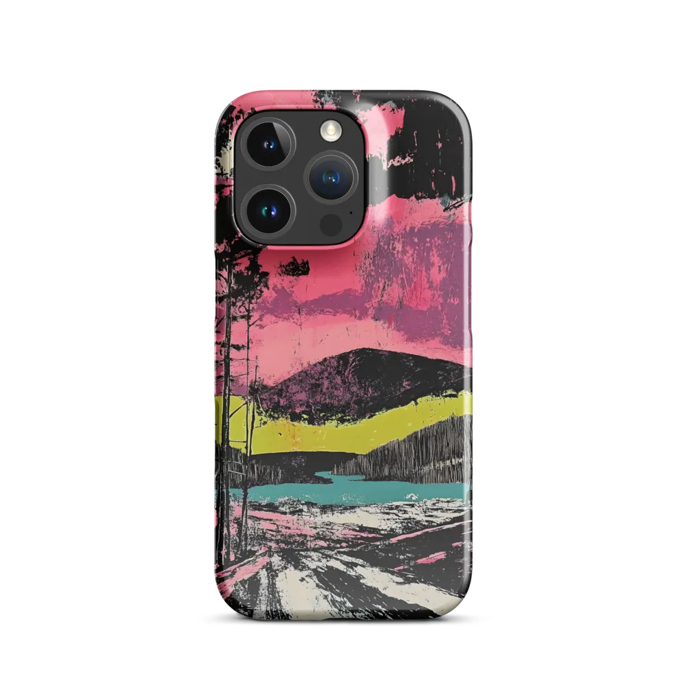 Vibrant Horizons: A Landscape in Contrast