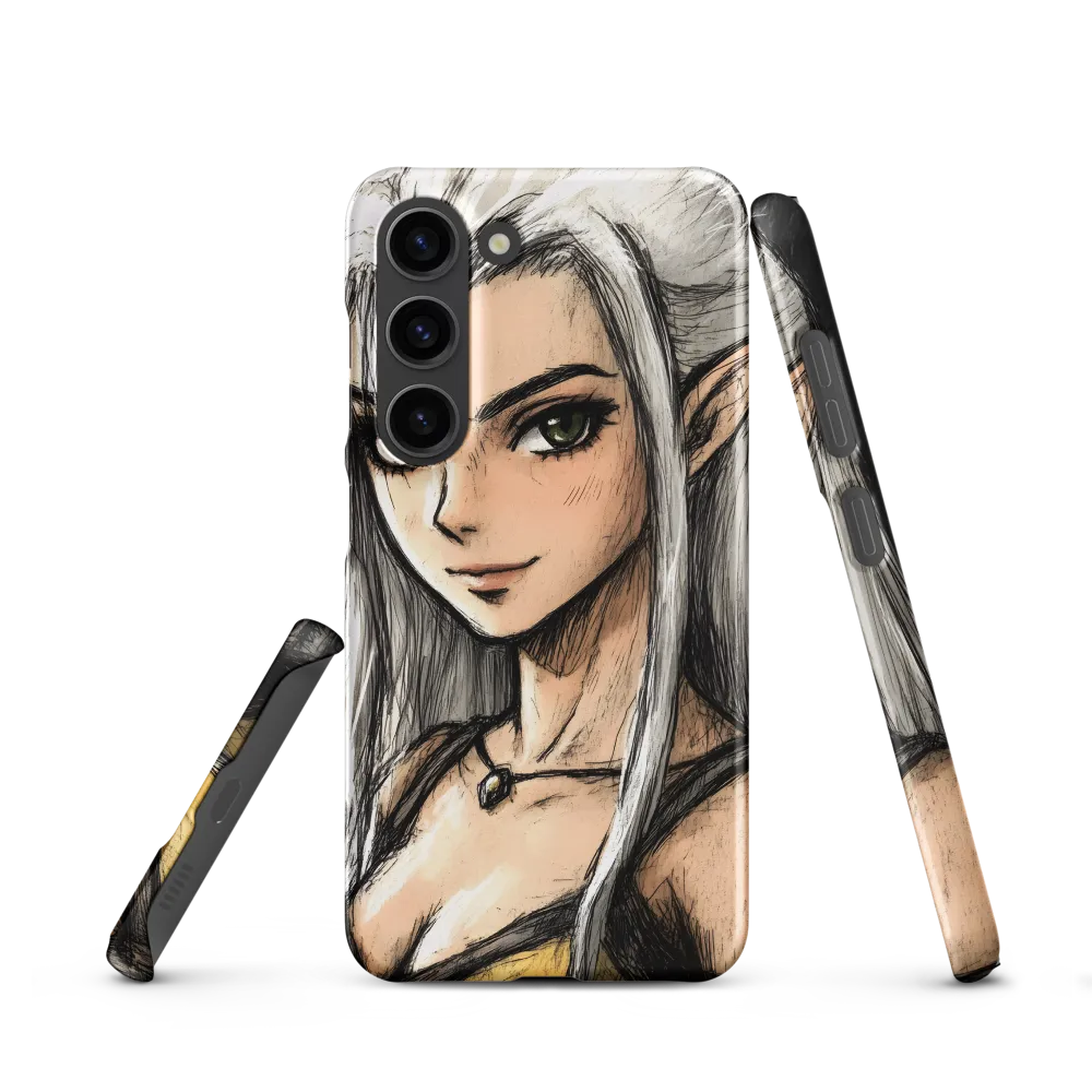 Ethereal Elegance: The Elf's Portrait