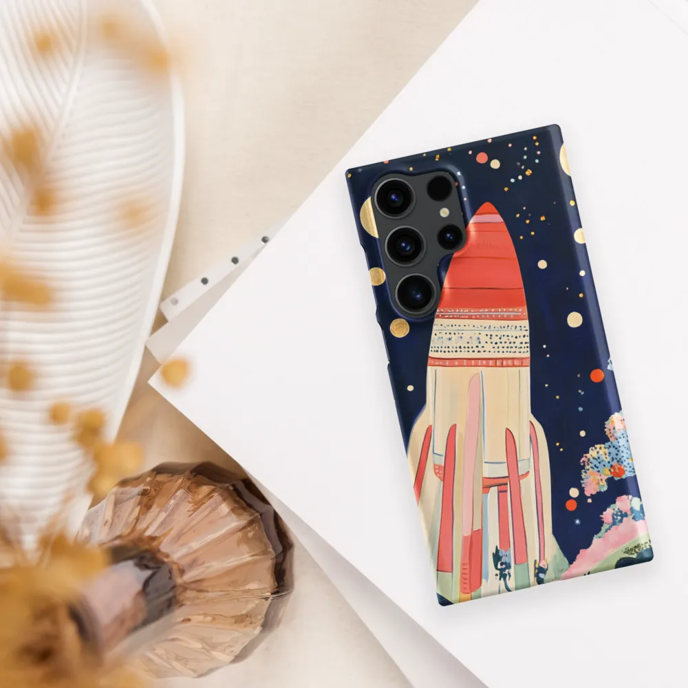 Cosmic Dreams: The Rocket's Journey