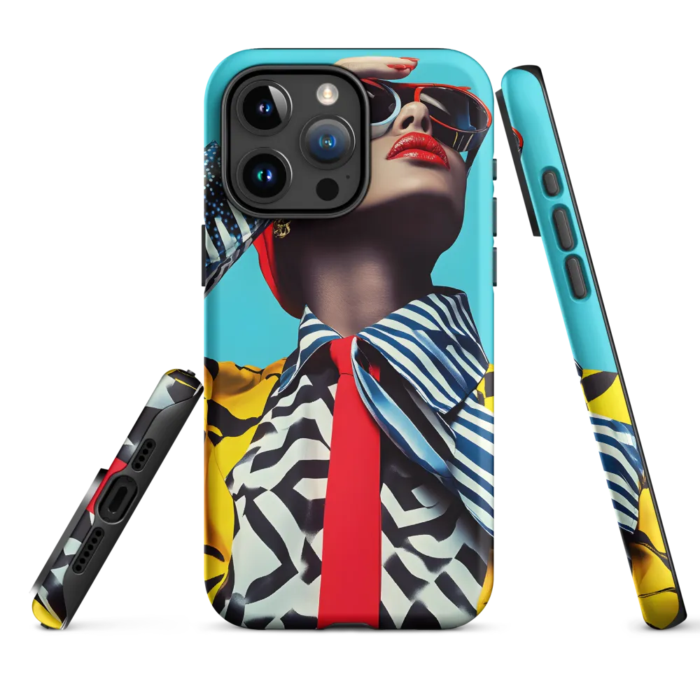 Chic Confidence in Bold Patterns