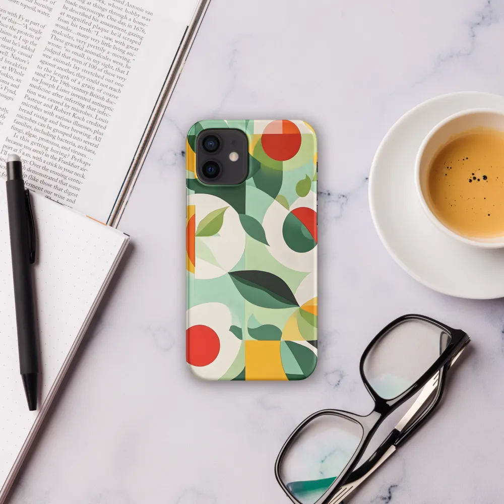 Harmony in Shapes: A Playful Abstract Design