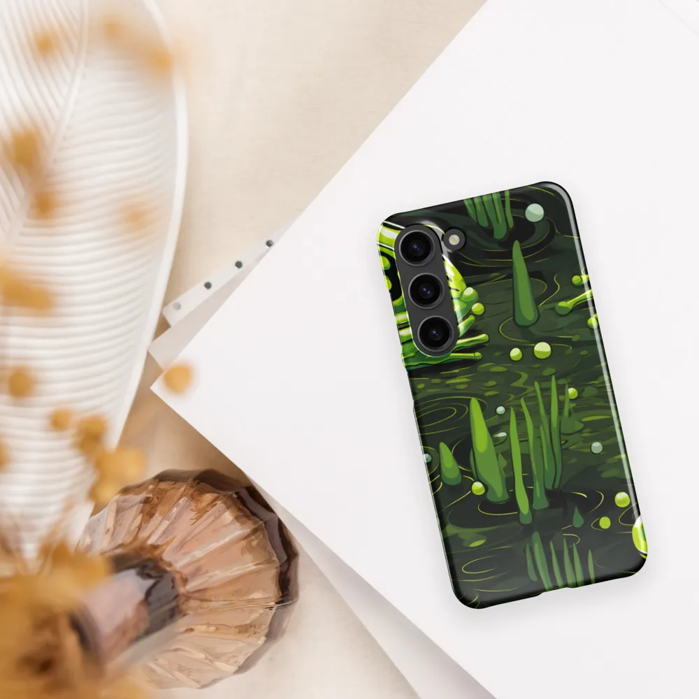 Green Harmony: Life Beneath the Surface