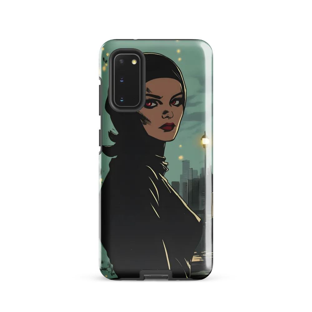 Shadows of Intrigue | Phone Case |  S20 | Tough Case | Glossy