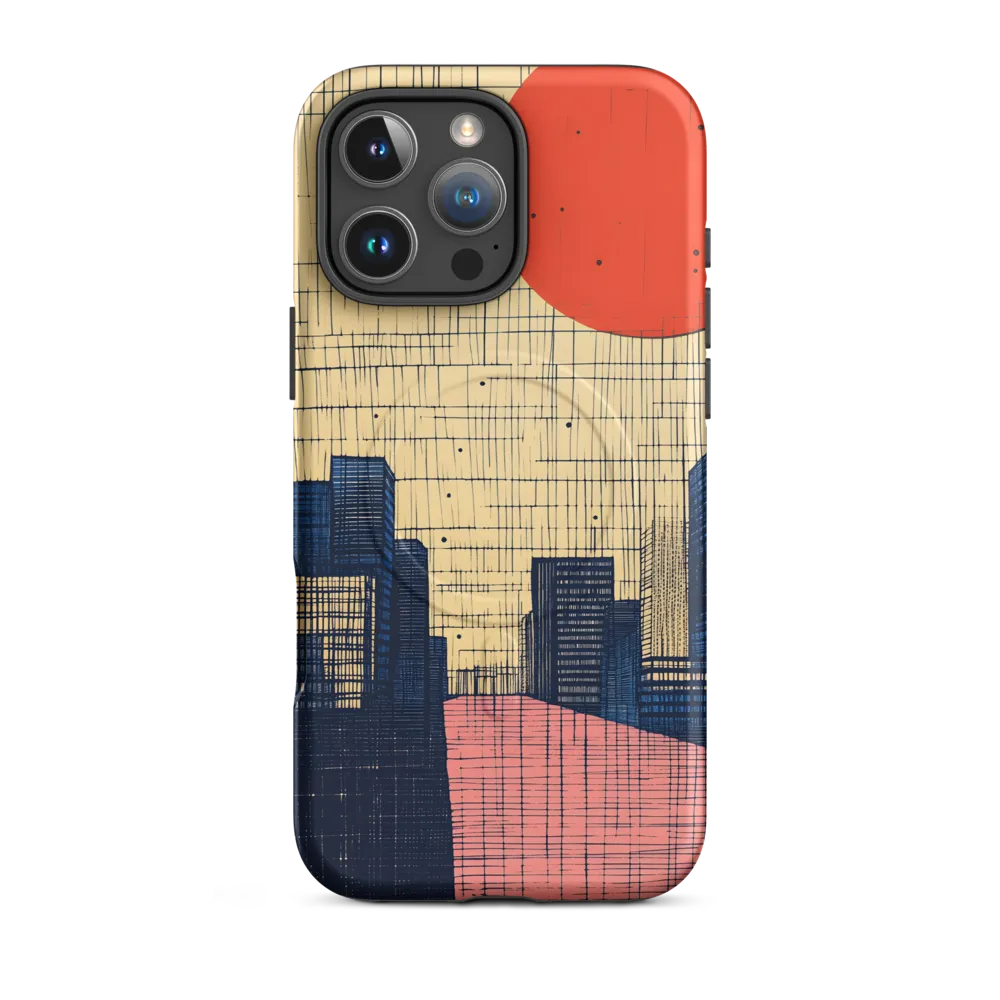 Urban Echoes: A Minimalist Cityscape