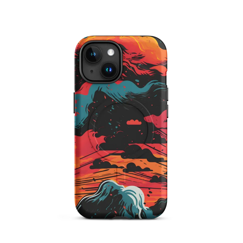 Ethereal Twilight: A Dramatic Landscape in Motion