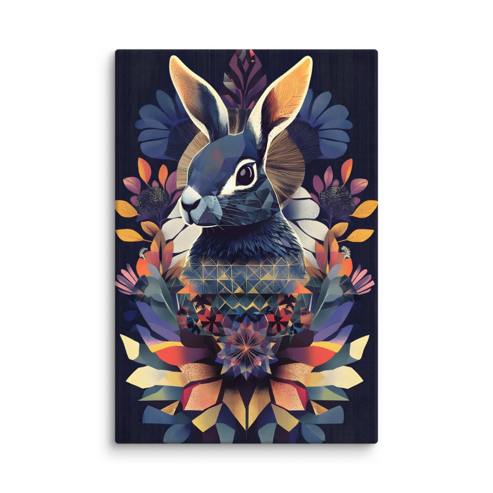 Ethereal Bunny: A Geometric Wonderland