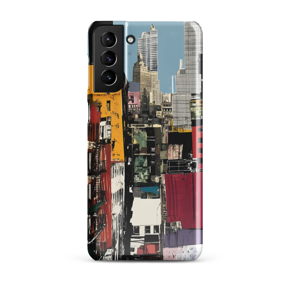 Urban Collage: A Vivid Cityscape