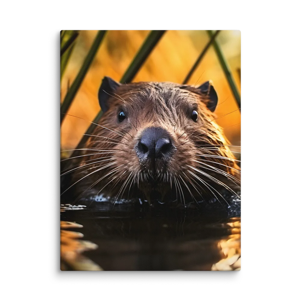 Beaver Serenity: A Natural Portrait